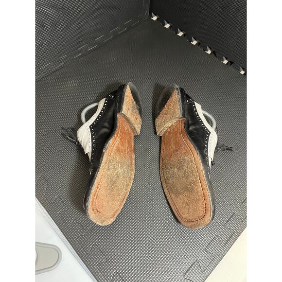 Mezlan Pesaro Mens Dress Shoes Leather Made In Spain Mens Size 9 Derby Oxford - Picture 3 of 10